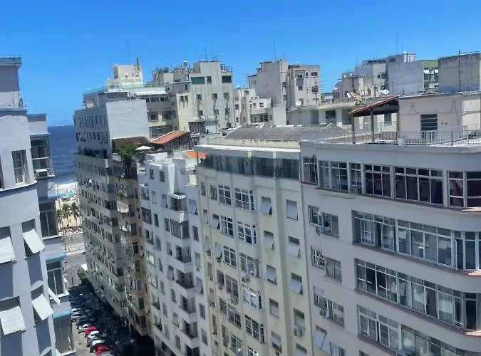 Copacabana Vista Parcial Do Mar, Melhor Ponto De Copacabana Rio de Janeiro